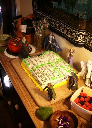 торт на праздник властелин колец